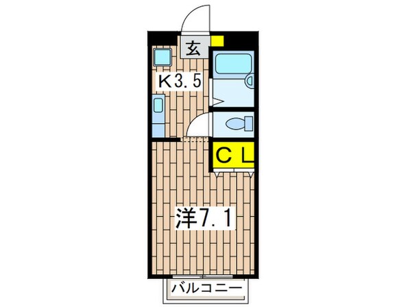 マックス　コートの物件間取画像